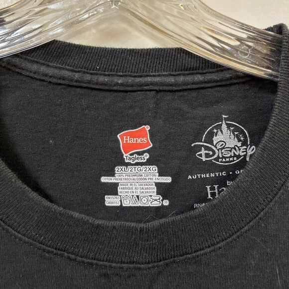 DISNEYLAND‎ RESORT MICKEY MOUSE T-SHIRT ADULT 2XL Black Disney Parks - Picture 3 of 3